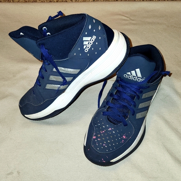adidas Other - Adidas men's Court Fury Navy basketball shoes  Size 9.5